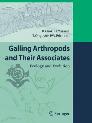 cover image of Galling Arthropods and Their Associates